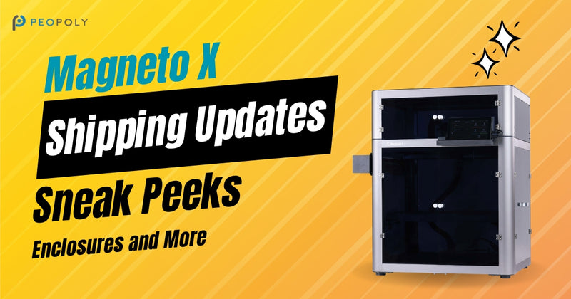 Magneto X: Shipping Updates, sneak peeks, enclosures and more