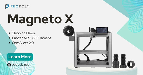 Exciting Updates: Magneto X Deliveries, New ABS-GF Filament, and OrcaSlicer 2.0!