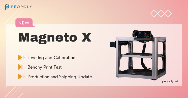 Magneto X Update: Mastering Leveling and Printing Benchy in Real Time
